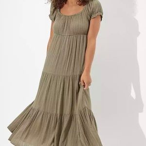 American Eagle NWT Sage Green Maxi dress Xs